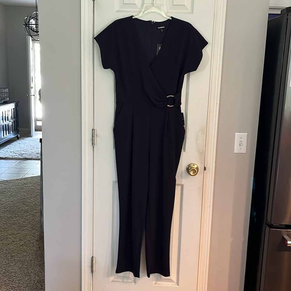 NWT - Navy Blue Jumpsuit - Size Medium